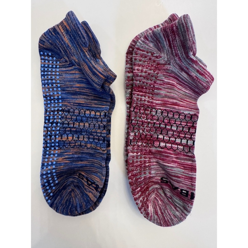 Bombas 2 Pairs Unisex Gripper Ankle Socks Size LARGE‎ NEW